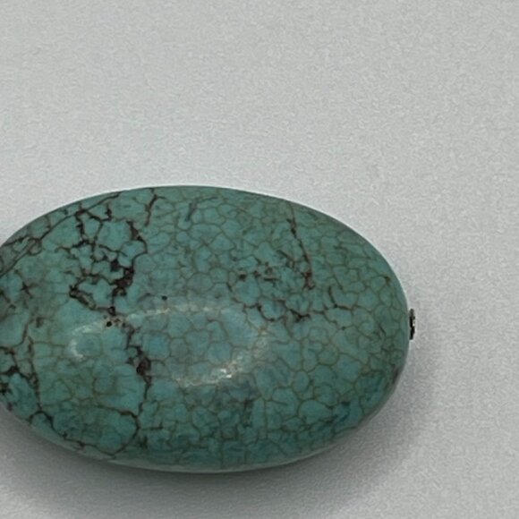 925 Sterling Silver Dangle Earrings With Turquoise Beads – Southwestern Boho Sty - Picture 5 of 9